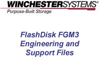 How to video showing the location and utility of FlashDisk FGM3 Engineering and Support Files.